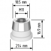 Керамический держатель сопла D21,4 (M11) для Raytools  арт.120515092A - st-e.info - Выборг