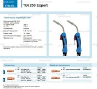 Горелка для полуавтоматической сварки TBi 250 Expert, длина 5 m. - st-e.info - Выборг