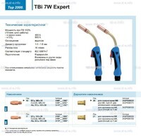 Горелка для полуавтоматической сварки TBi  7W Expert, длина 5 m. - st-e.info - Выборг