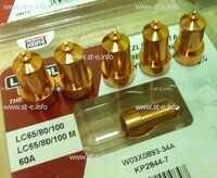 Сопло контактное для плазмотрона LC65/80/100 строжка арт. W03X0893-39A - st-e.info - Выборг