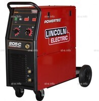 Полуавтомат Lincoln Electric Powertec 205C для сварки - st-e.info - Выборг