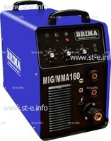 Сварочный полуавтомат инверторный одноблочный Brima MIG/MMA-160 - st-e.info - Выборг