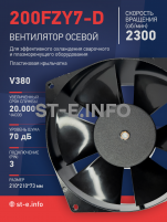 Вентилятор  200FZY7-D  - st-e.info - Выборг