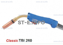 Горелка для полуавтоматической сварки TBi 260-blue-ESG, длина 3 метра - st-e.info - Выборг