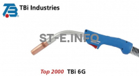 Горелка для полуавтоматической сварки TBI 6G-S-blue-ESG, длина 4 метра - st-e.info - Выборг