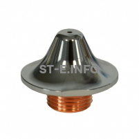 Сопло двойное хромированное 2,0 мм арт. 1572361-2.0 - st-e.info - Выборг