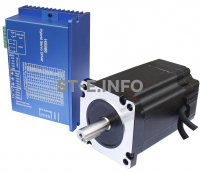 Шаговые двигатели с контроллером управления NEMA 34 - 86HSE4N-BC38 - st-e.info - Выборг