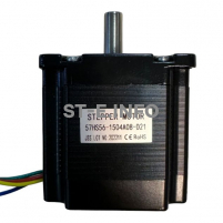 Двухфазный шаговый двигатель 57HS56-1504А08-D21 вал 8,00 мм - st-e.info - Выборг