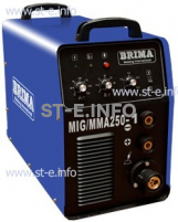 Сварочный инверторный полуавтомат Brima MIG/MMA-250-1 (380)  - st-e.info - Выборг