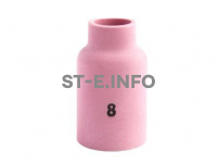 Сопло керамическое 13 мм L-25,5 мм №8 - st-e.info - Выборг