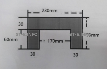 Гофрозащита усиленная 3600x230x30 для станков  - st-e.info - Выборг