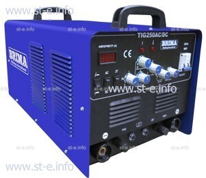 Универсальная установка аргонно-дуговой сварки BRIMA TIG 250 (220) ac/dc - st-e.info - Выборг