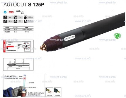 Голова плазмотрона для механизированной резки AUTOCUT S 125 P - st-e.info - Выборг