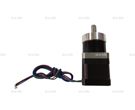 Шаговый двигатель 42HSG40-1304A с редуктором 1:10 - st-e.info - Выборг