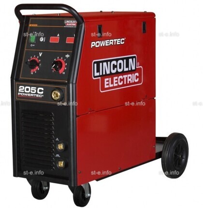 Полуавтомат Lincoln Electric Powertec 205C для сварки - st-e.info - Выборг
