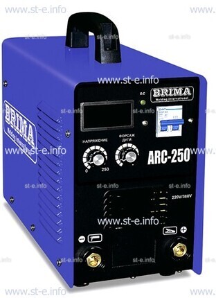 Сварочный аппарат Brima (инвертор) ARC 250 (220/380В) - st-e.info - Выборг