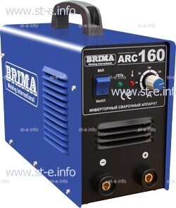 Сварочный аппарат Brima (инвертор) ARC 160A  - st-e.info - Выборг