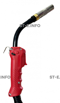 Сварочная горелка для полуавтомата QTB-500 разъем PNA (штырь),  2 метра - st-e.info - Выборг