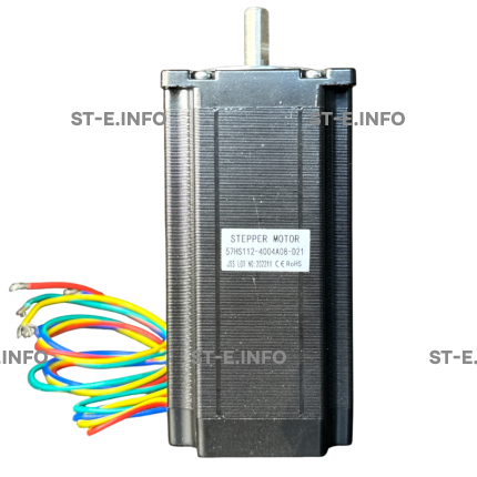 Двухфазный шаговый двигатель 57HS112-4004А08-D21 вал 8,0 мм - st-e.info - Выборг