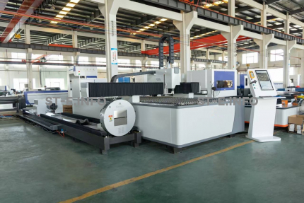 ЛАЗЕРНЫЙ СТАНОК ДЛЯ РЕЗКИ МЕТАЛЛА ST-3015RP (3000*1500мм) 3kWt RAYCUS с возможностью резки труб - st-e.info - Выборг